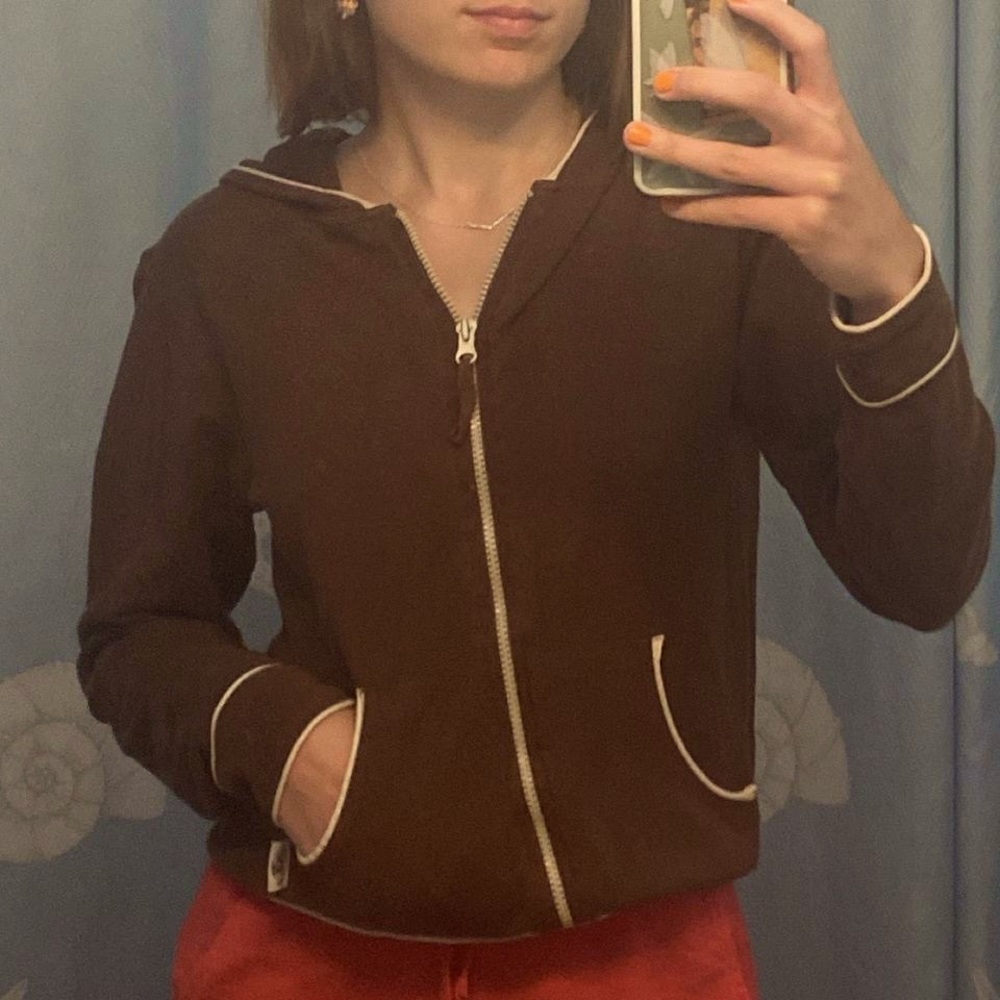 Brown jacket!